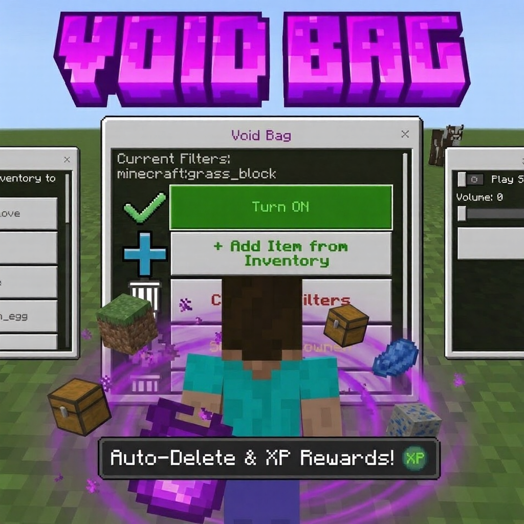 Void BaG "transfer trash to xp"