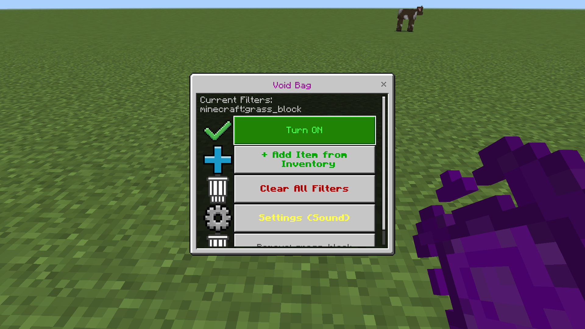 Void BaG "transfer trash to xp" — screenshot 4