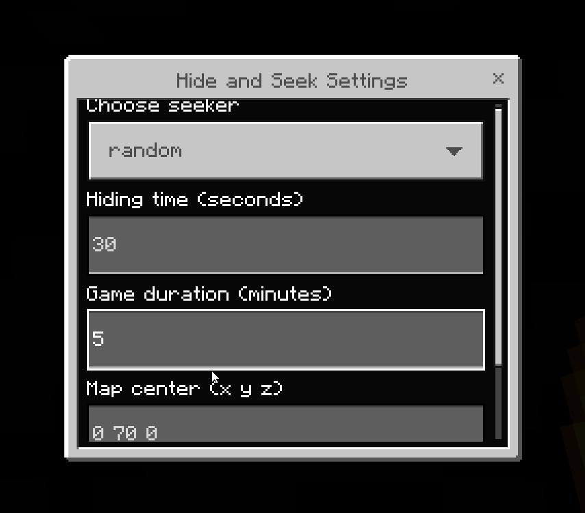 Hide & Seek ADDON Lite — screenshot 2