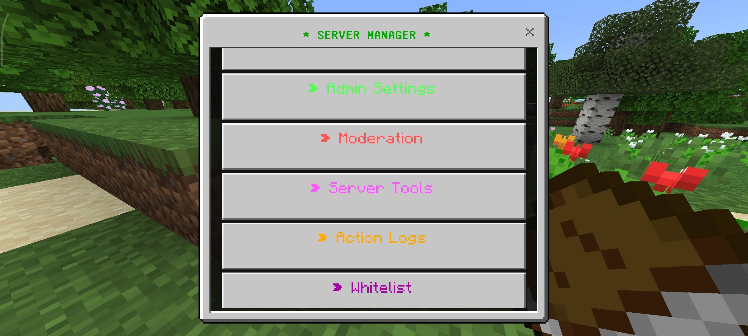 Server Manager — screenshot 4