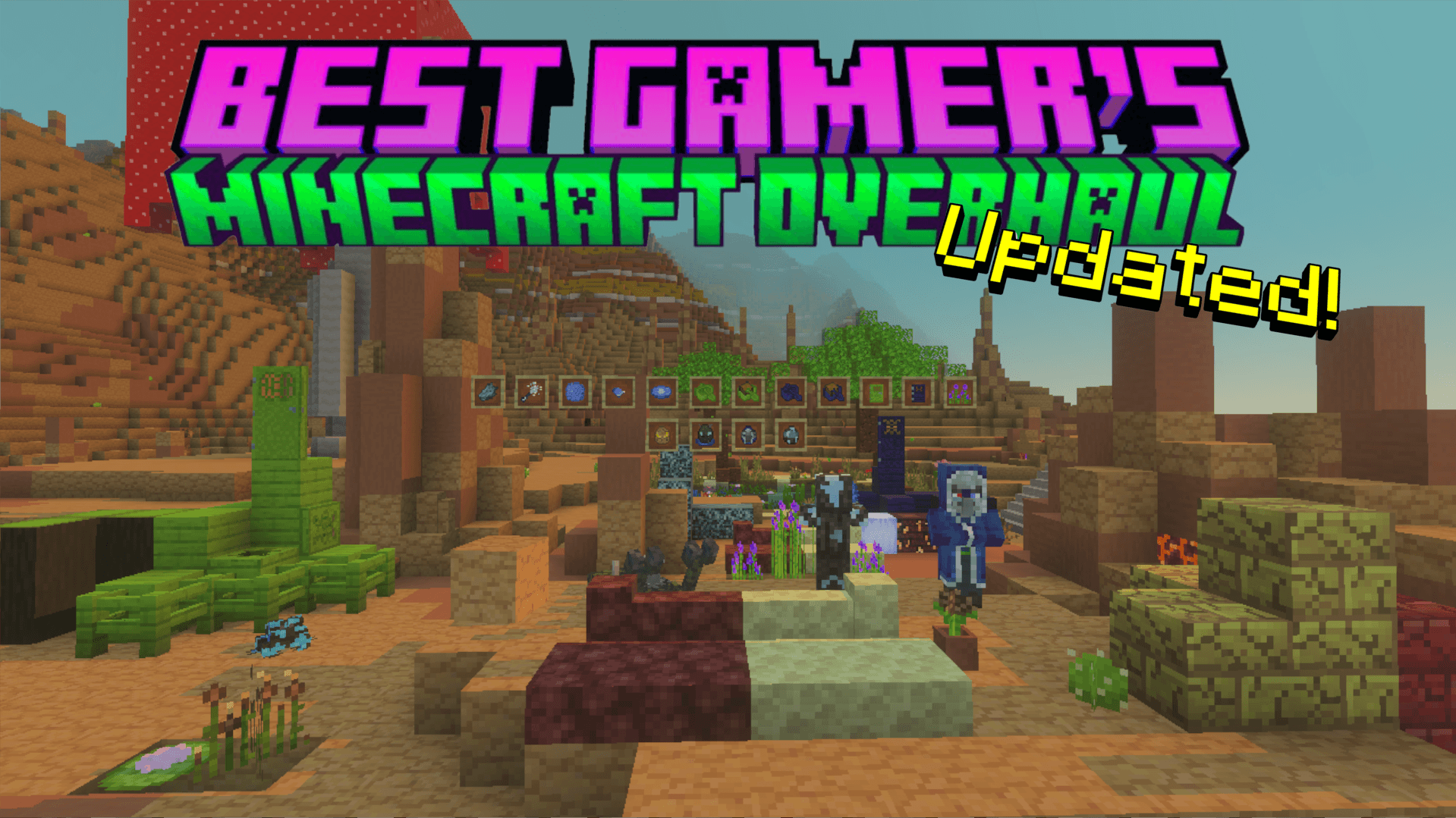 BestGamer's Minecraft Overhaul: New Biomes, Mobs, Structures & More! — screenshot 1