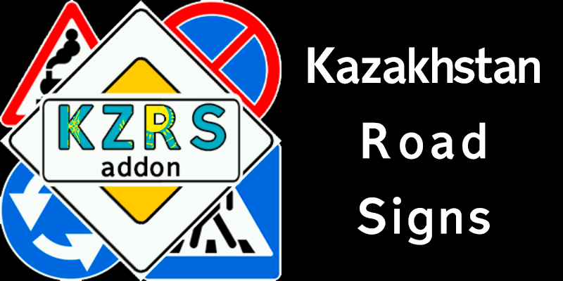 Kazakhstan Road Signs [DLC // RRS+] — screenshot 1