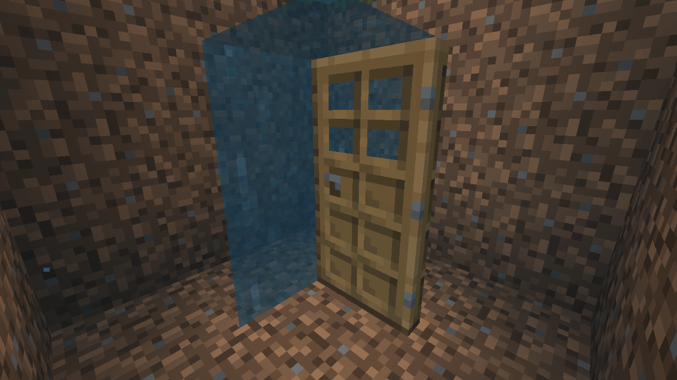 Java Style Underwater Door Air Pockets — screenshot 1