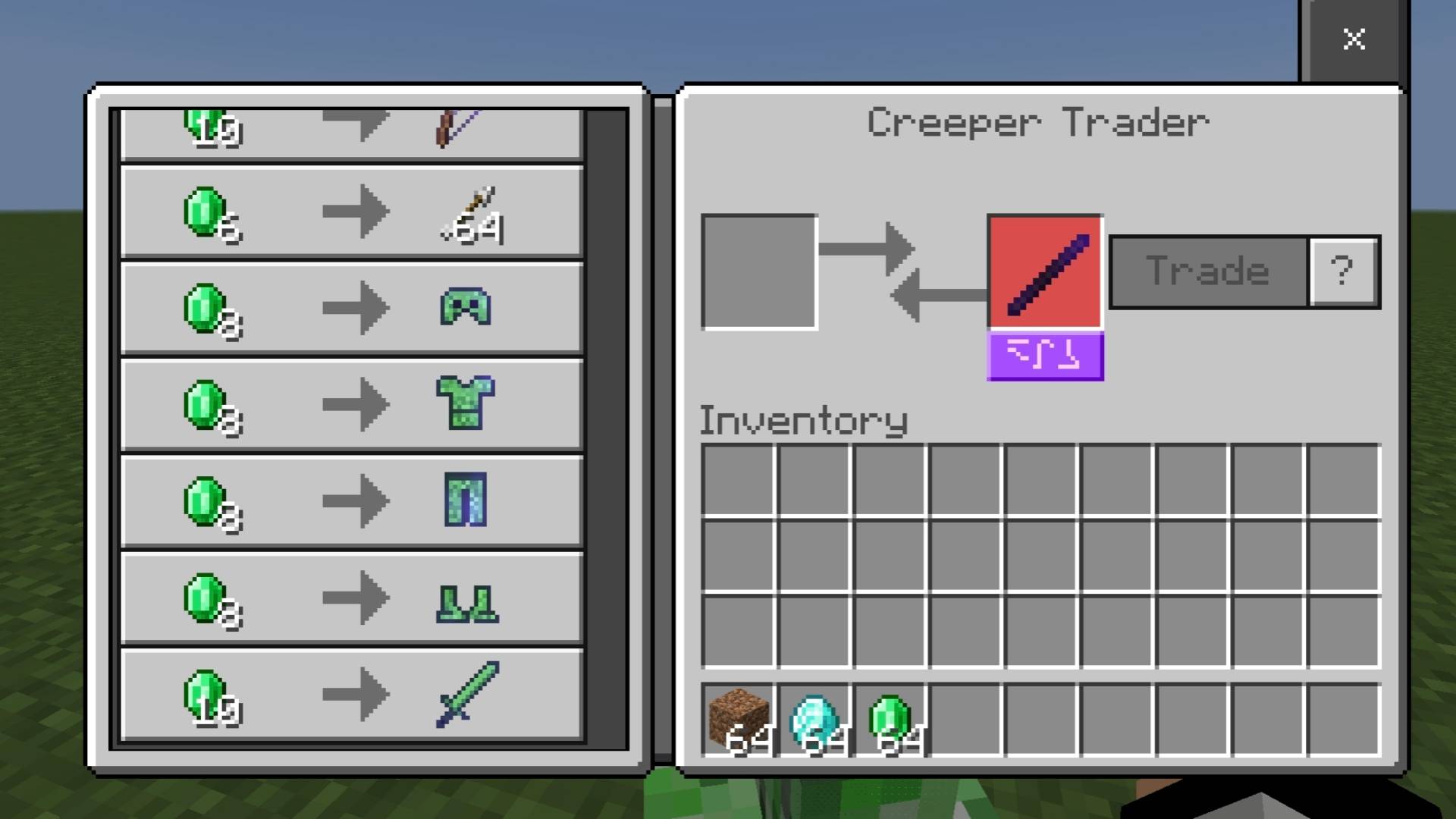 Creeper Trades OP Items — screenshot 5