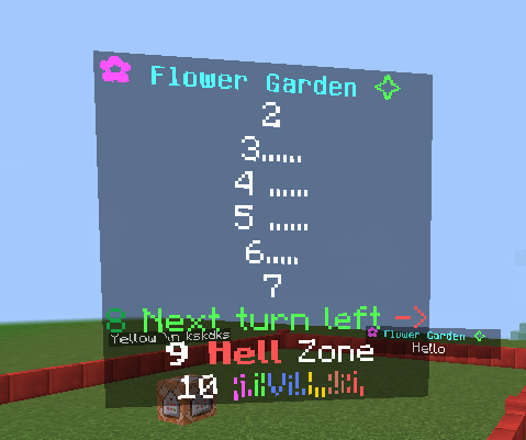 Floating Text Display — screenshot 2