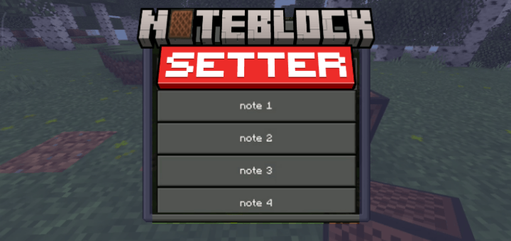NoteBlock Setter — screenshot 1