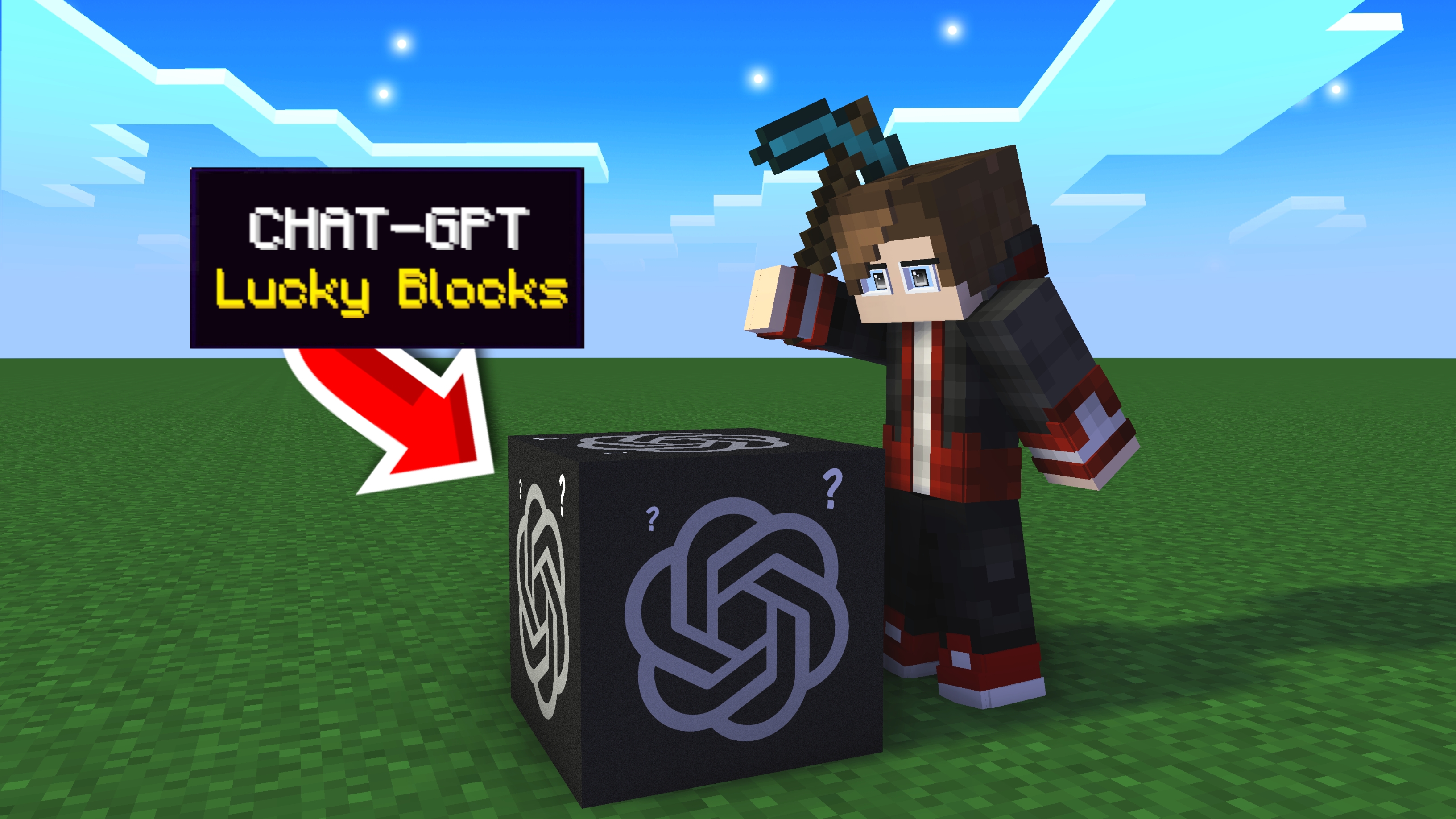 Chat-gpt Lucky block — screenshot 1