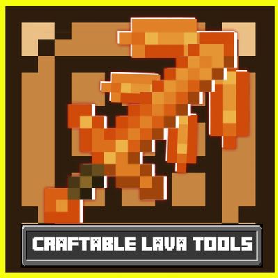 Craftable Lava Tools!