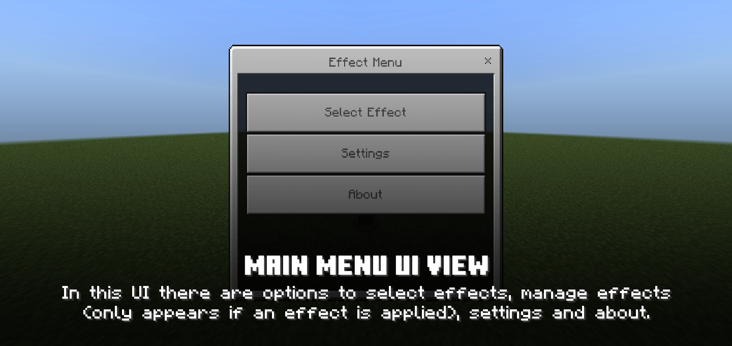 Effect Menu — screenshot 3