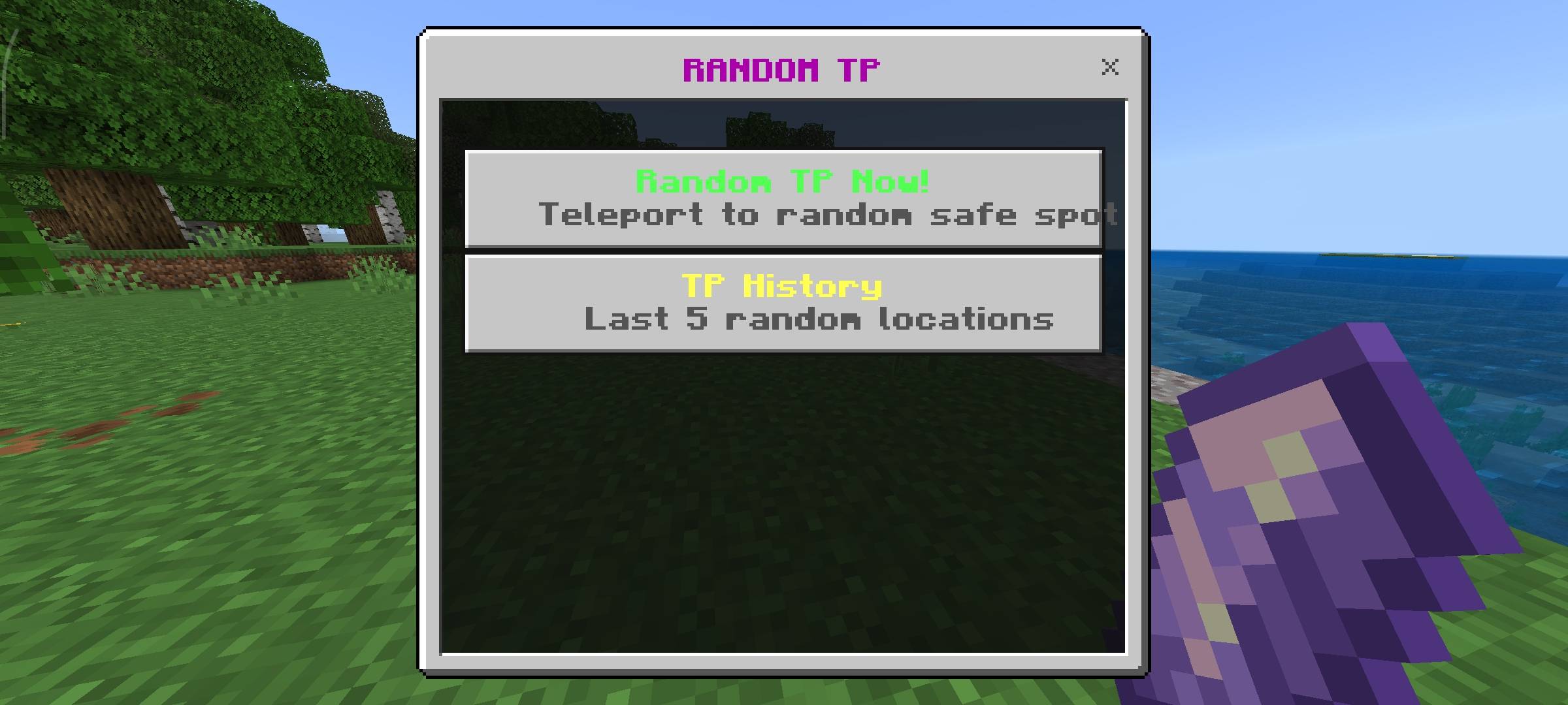 Random TP - Survival Teleporter — screenshot 4