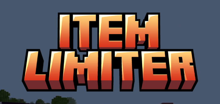 Item Amount Limiter — screenshot 1