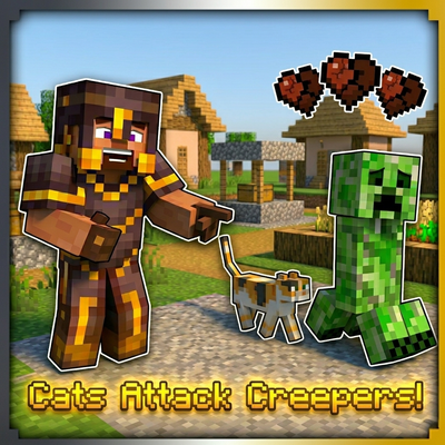 Cats Attack Creepers