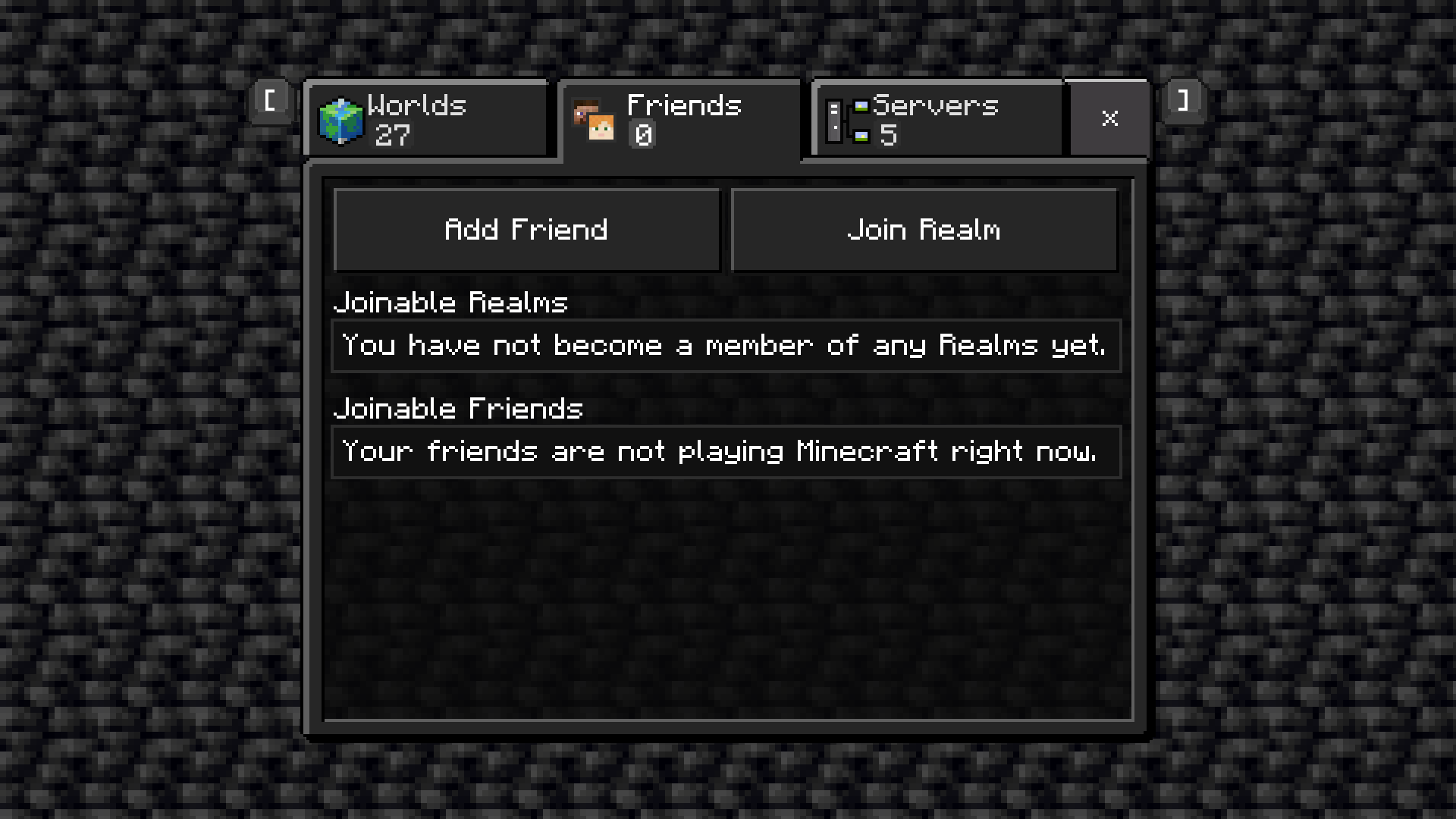 Maximum Dark UI Bedrock — screenshot 4