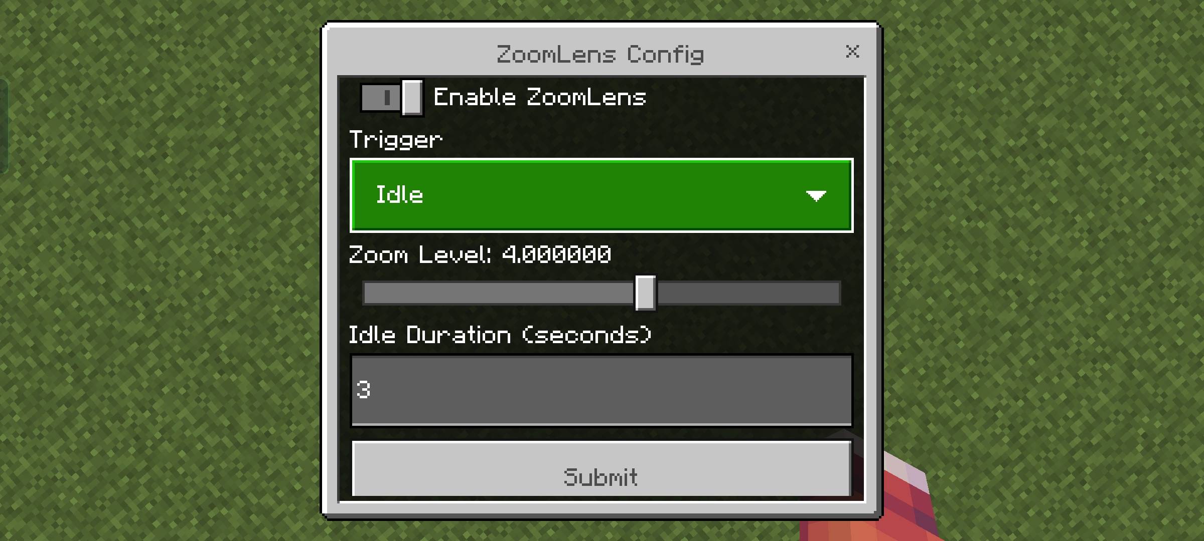 ZoomLens bedrock port (unofficial) — screenshot 4
