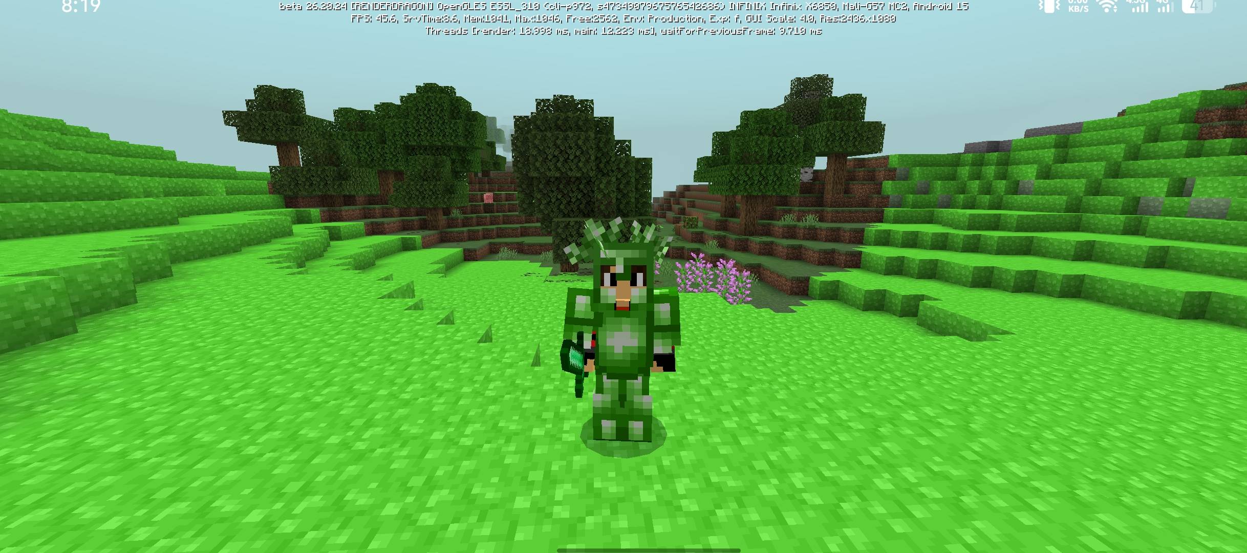 Green Crystal Bedrock — screenshot 1