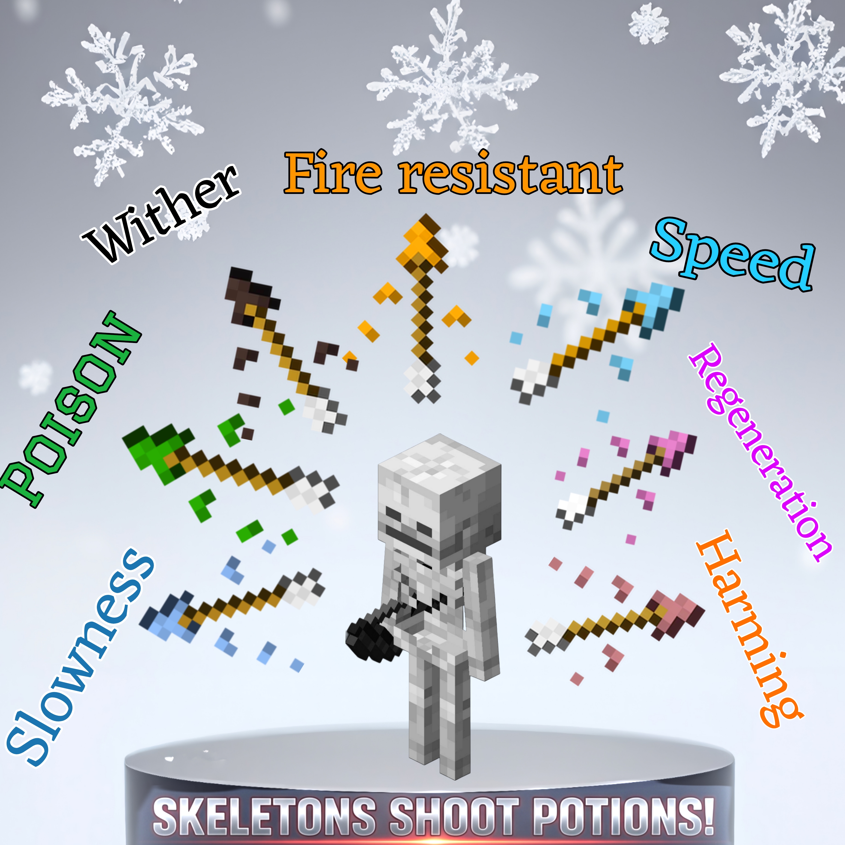 Skeleton Arrow Effect Variants