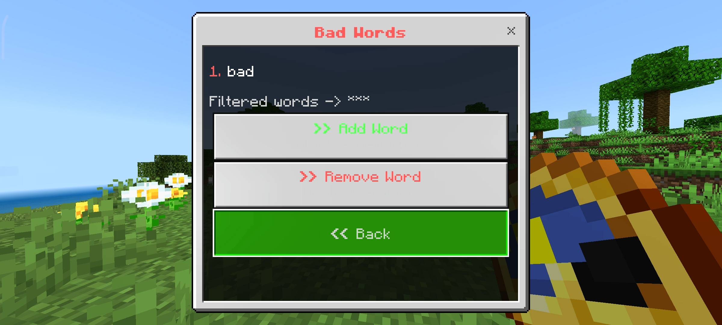 RR Chat Filter - Server Moderation — screenshot 6