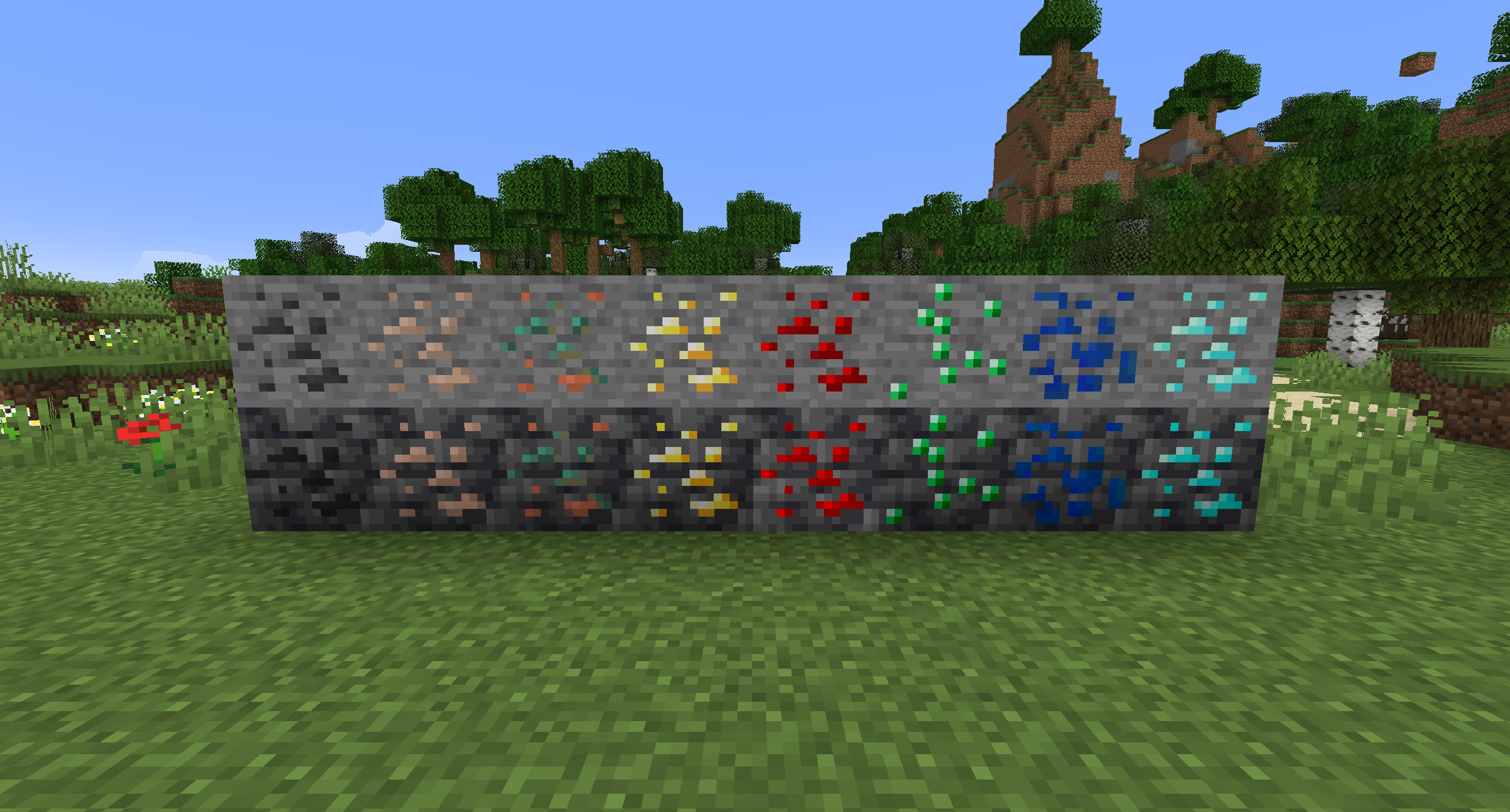 Old Ores Textures (With Copper) - Bedrock — screenshot 1