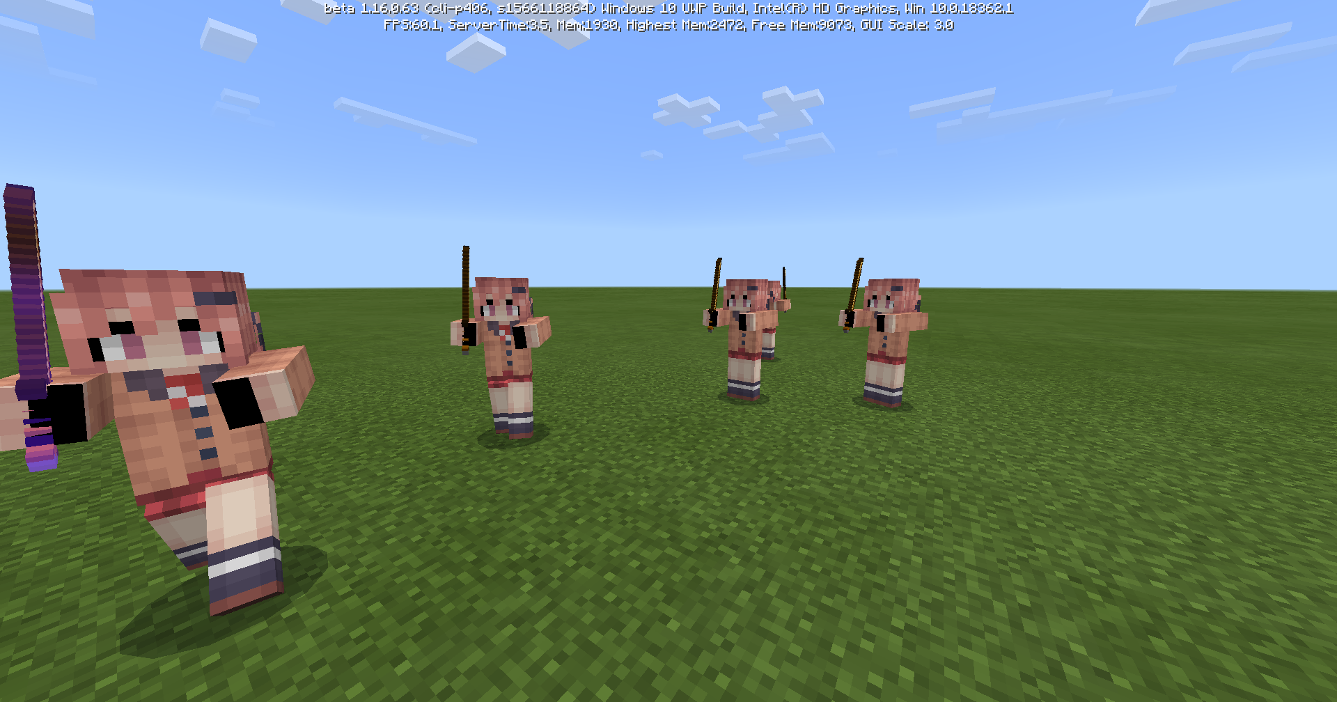 Anime Meme Pack - Bedrock Edition — screenshot 1