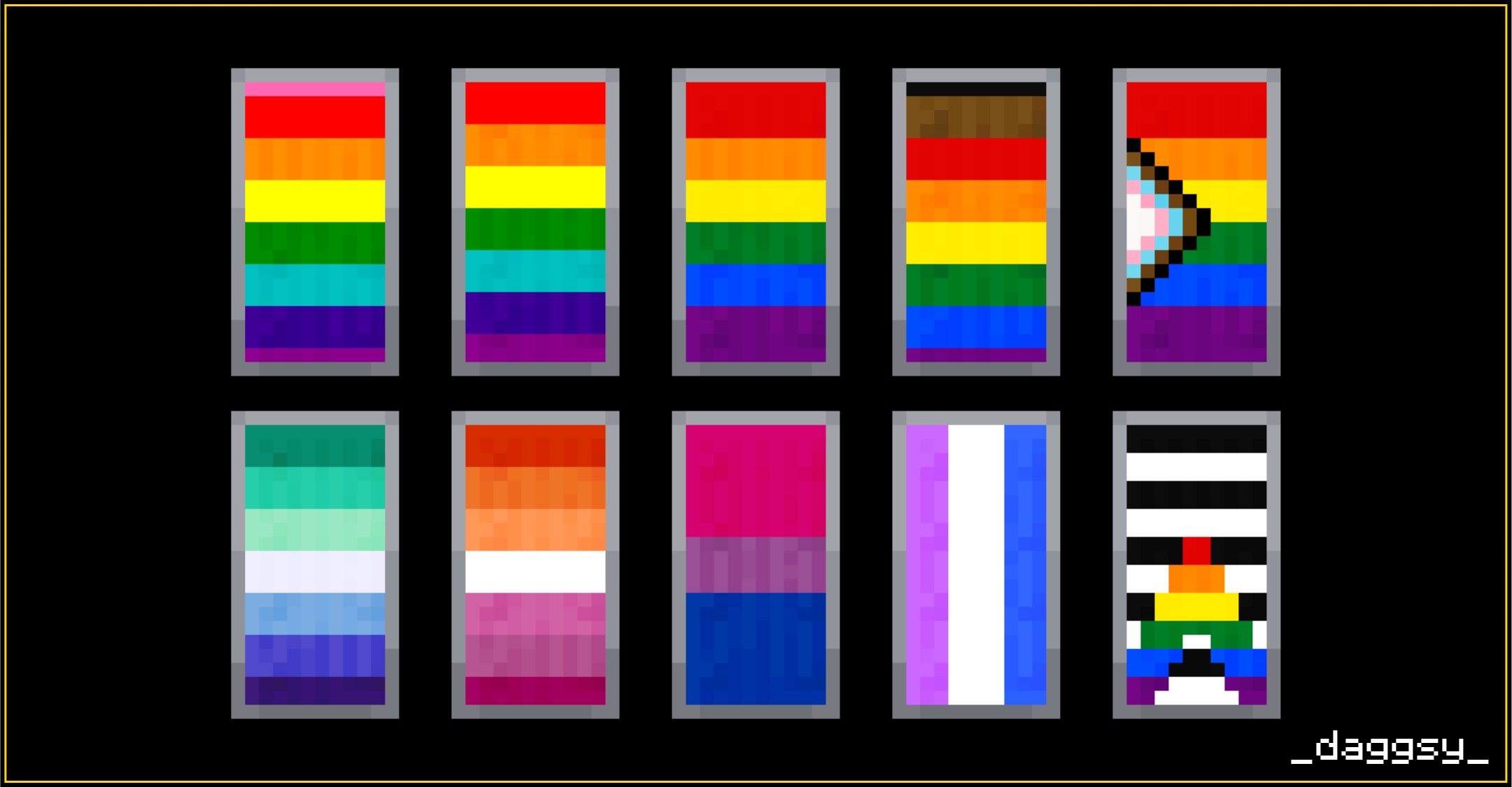 Rainbow Shields ◦ Bedrock Edition — screenshot 1