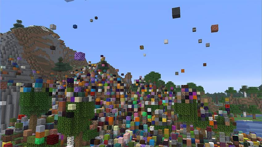 Rains Random Blocks — screenshot 1