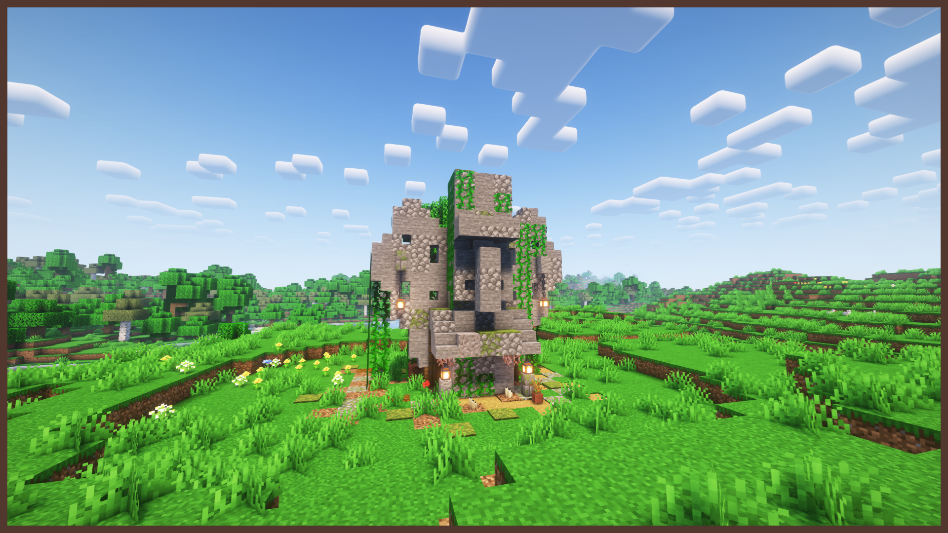 Old Villager Statue Bedrock Port — screenshot 1