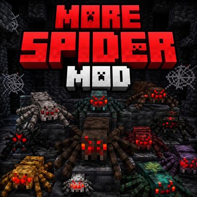 More Spider Mod BY KRISH GAMECRAFT