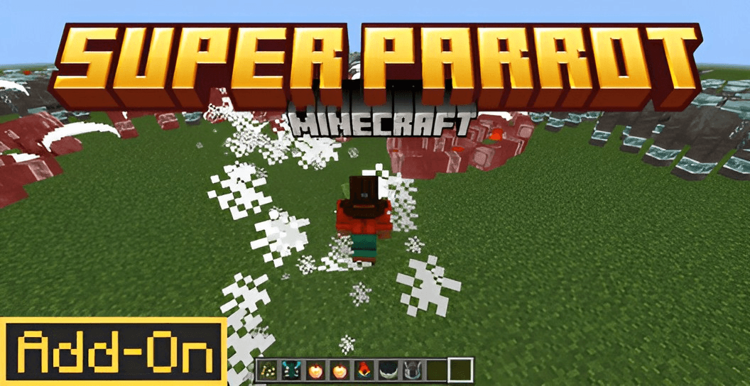 Give your parrot the Enchanted Apple and it will enter Destroy Mode. — screenshot 1