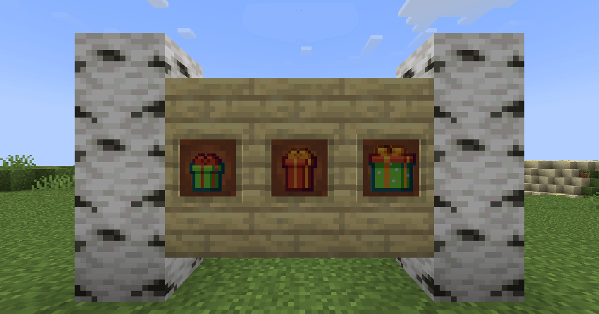 Gift Box Items Pack [Bedrock] — screenshot 1