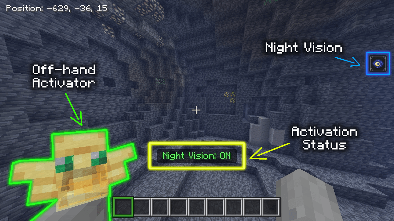 D’ Lucid Light: Achievement-friendly Night Vision Addon — screenshot 3