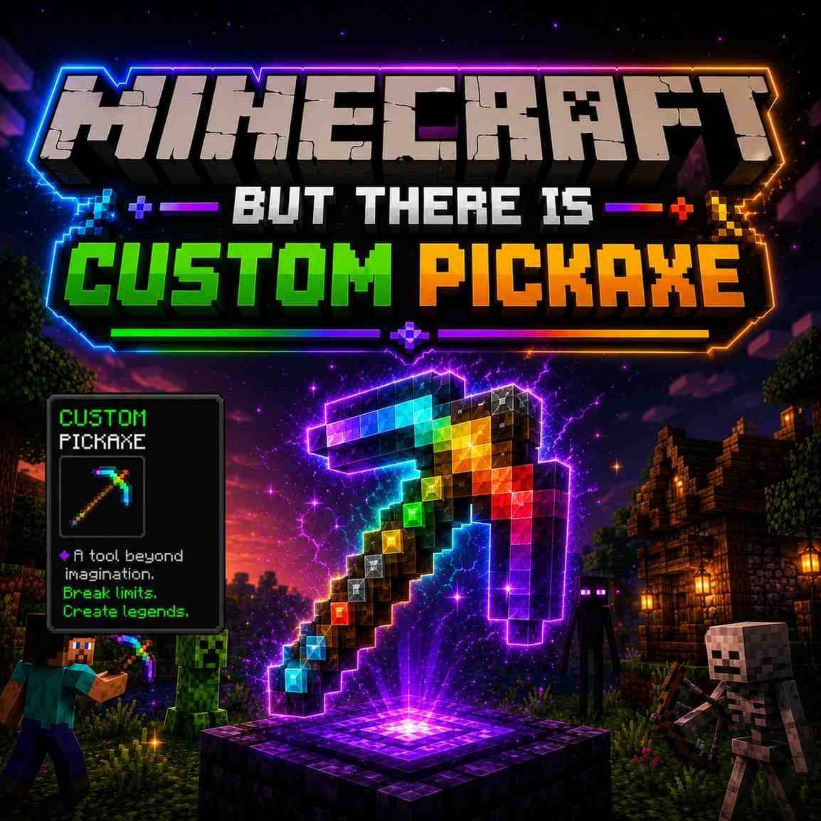 Custom PICKAXE — screenshot 1