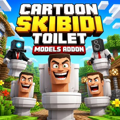 Cartoon Skibidi Toilet Models Addon