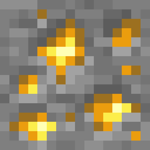 Updated Ore Textures for Bedrock