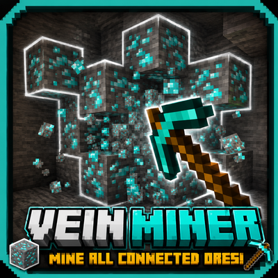 Vein Miner Addon By Quan Cube