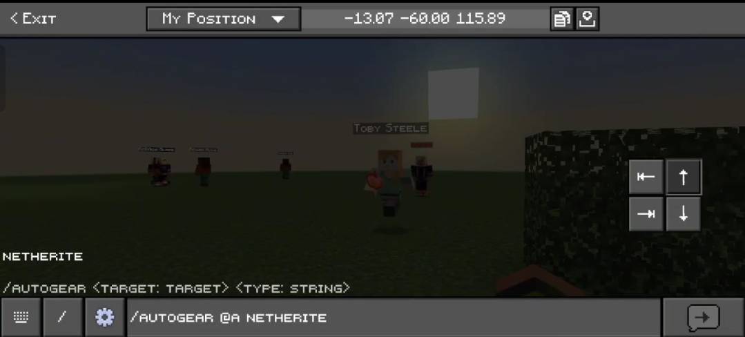 Pvp manhunt bot (MCPE) — screenshot 2