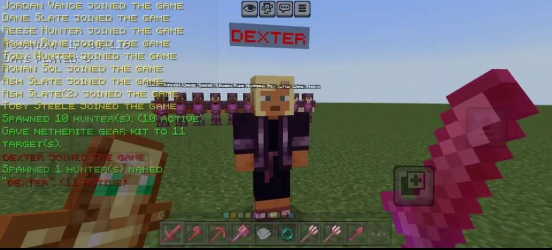 Pvp manhunt bot (MCPE) — screenshot 3