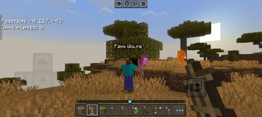 Pvp manhunt bot (MCPE) — screenshot 4