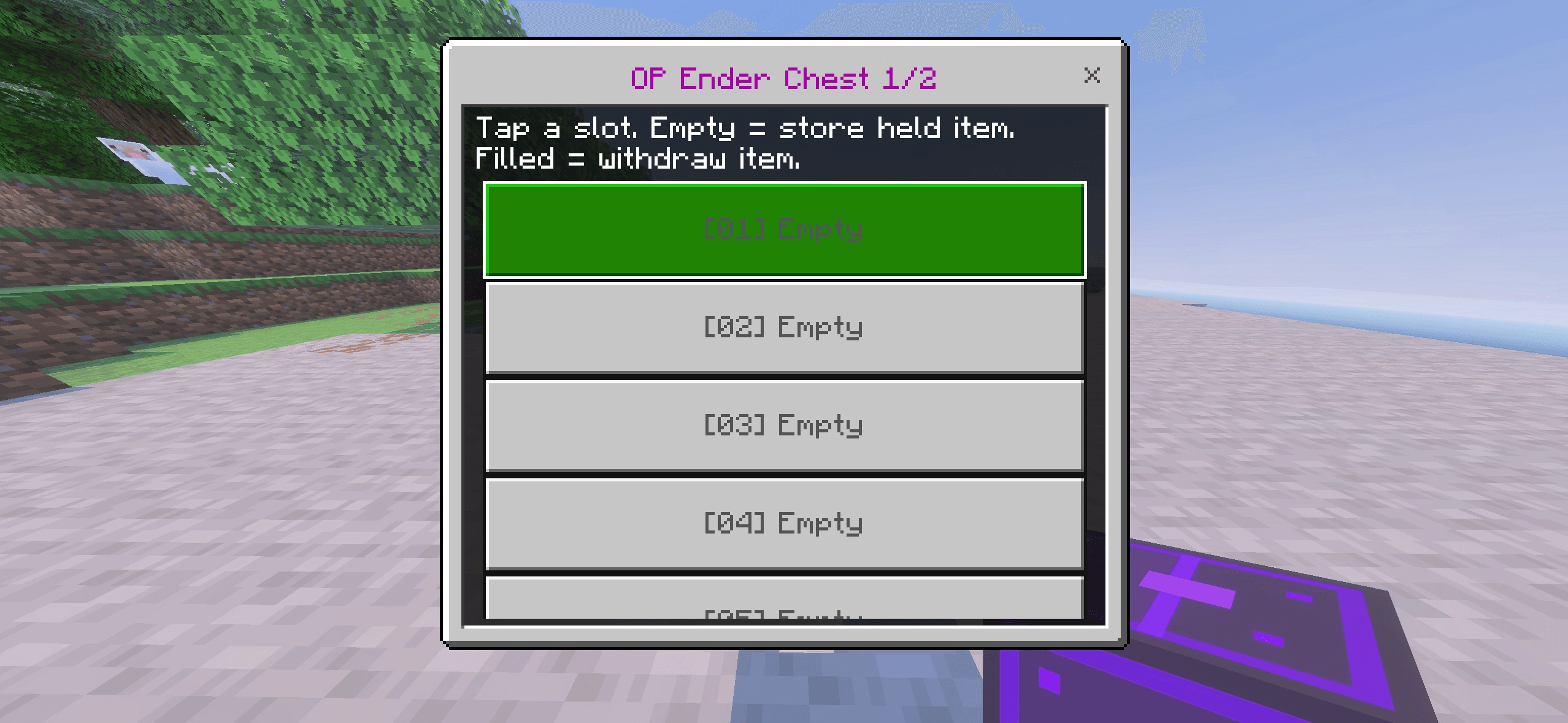 OP enderchest — screenshot 1