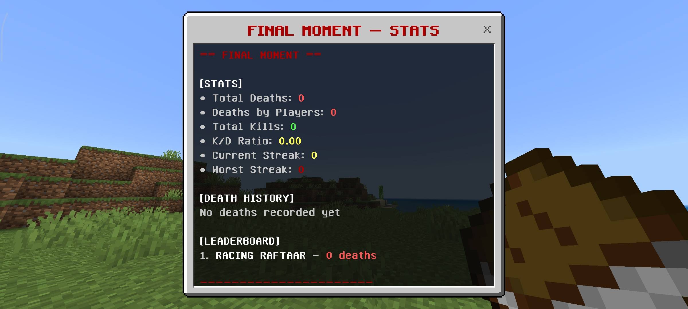 Final Moment - Death Recap — screenshot 2