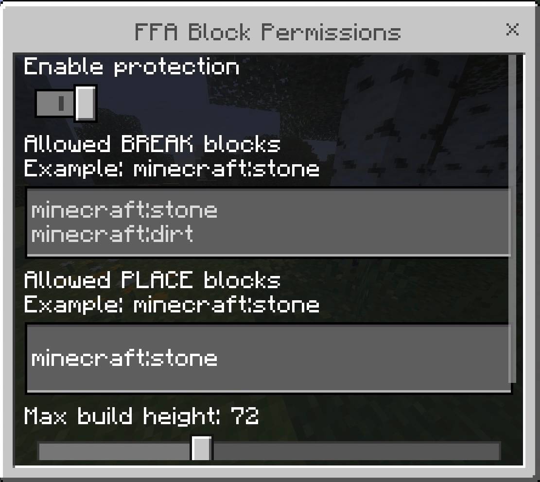 FFA Addon — screenshot 1