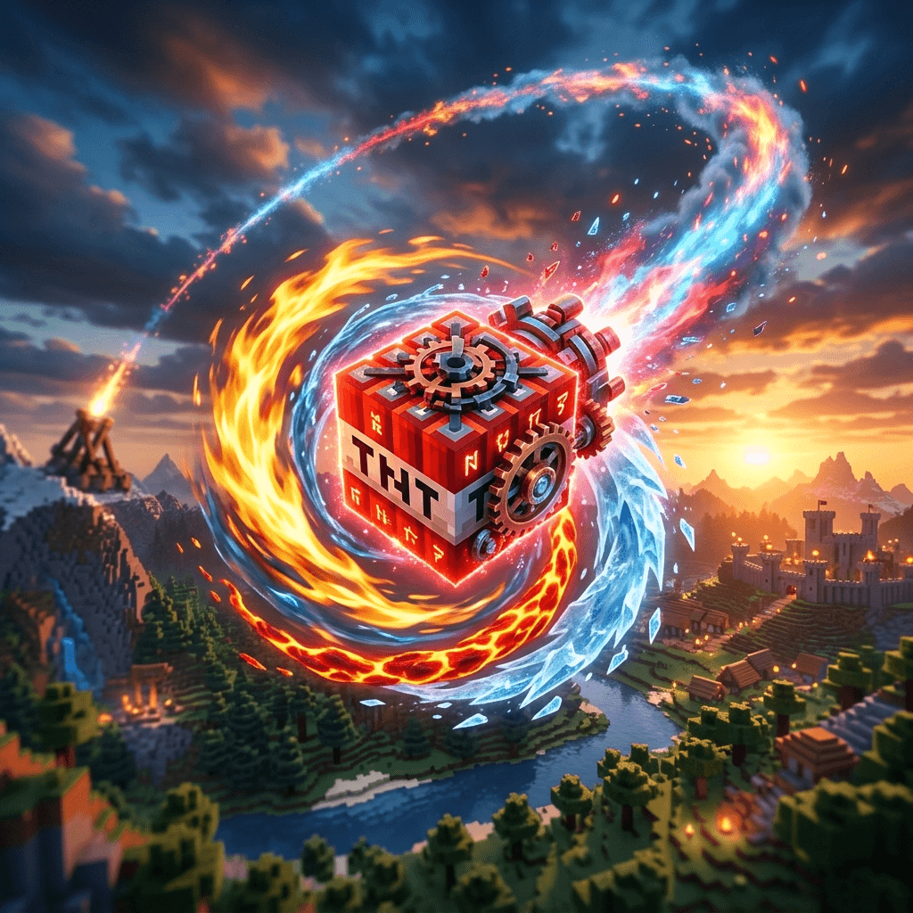 Custom TNT Addon - Upgradeable Explosions, Missile & Effects — screenshot 1