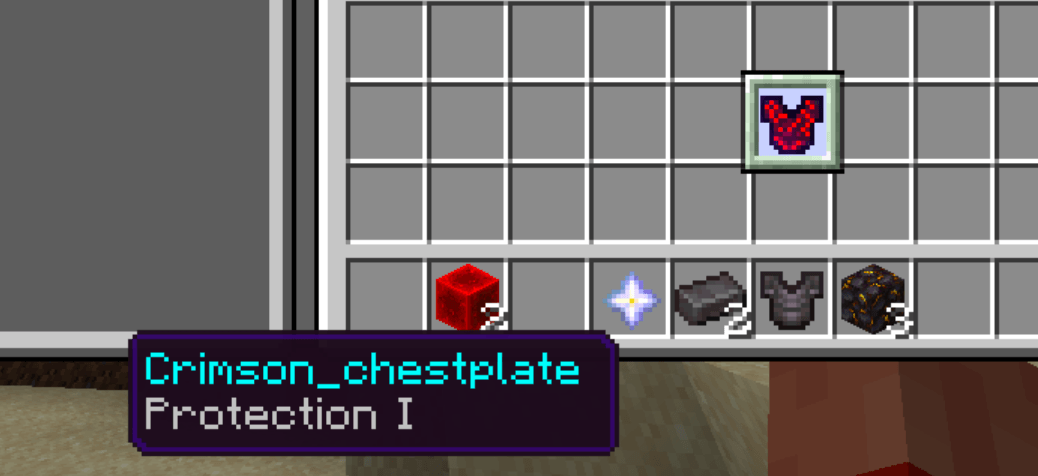 Crimson chestplate — screenshot 2