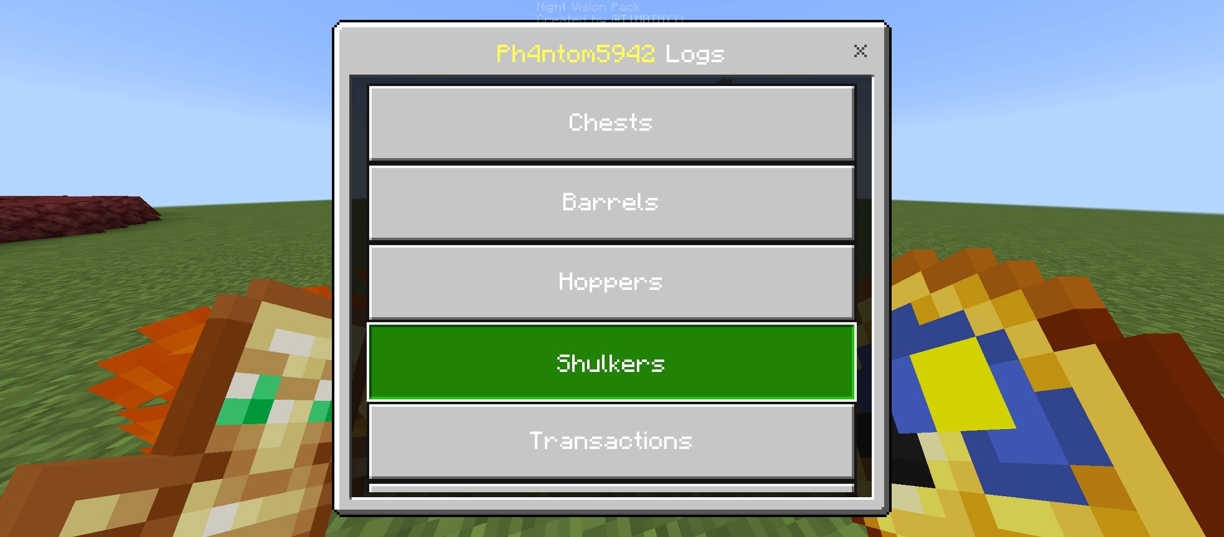 Admin Logs — screenshot 2
