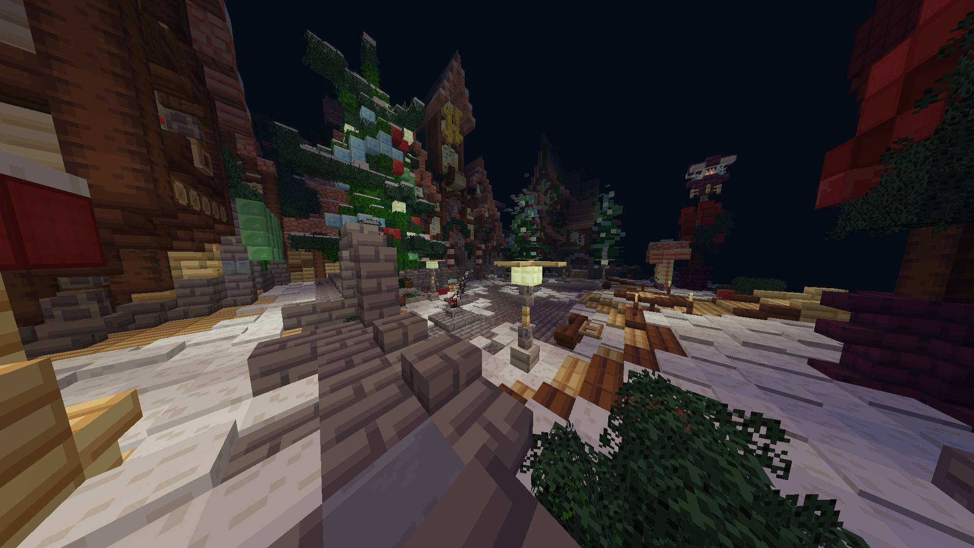 Christmas Theme Hypixel — Minecraft Bedrock Map Download