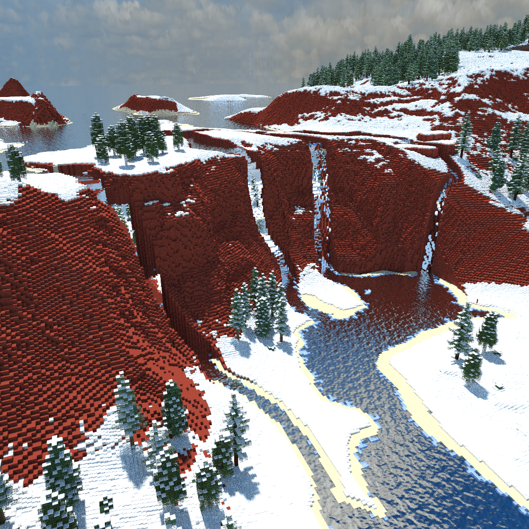 Redcliff Islands - 2.5k x 2.5k Winter Islands