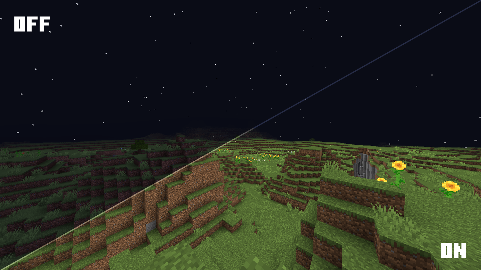 PandaMine's Fullbright (Night Vision) - 1.26 | Achievements Friendly — screenshot 3