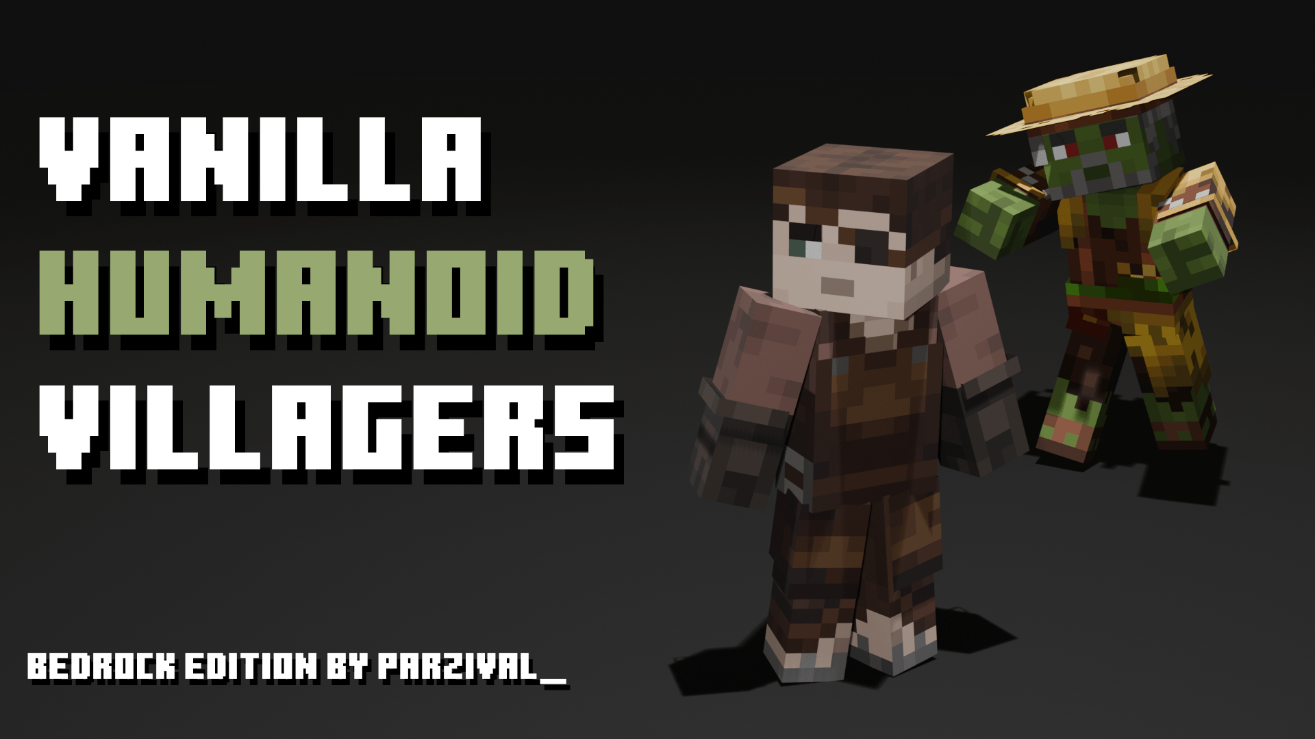 Vanilla Humanoid Villagers — screenshot 1