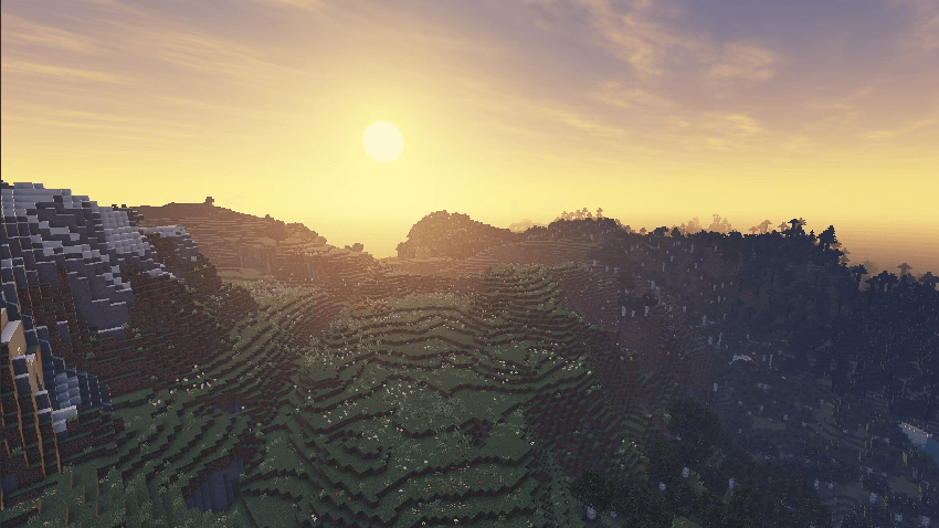 弥浪隐霄 FirmamentCraft Shader | RenderDragon — screenshot 1