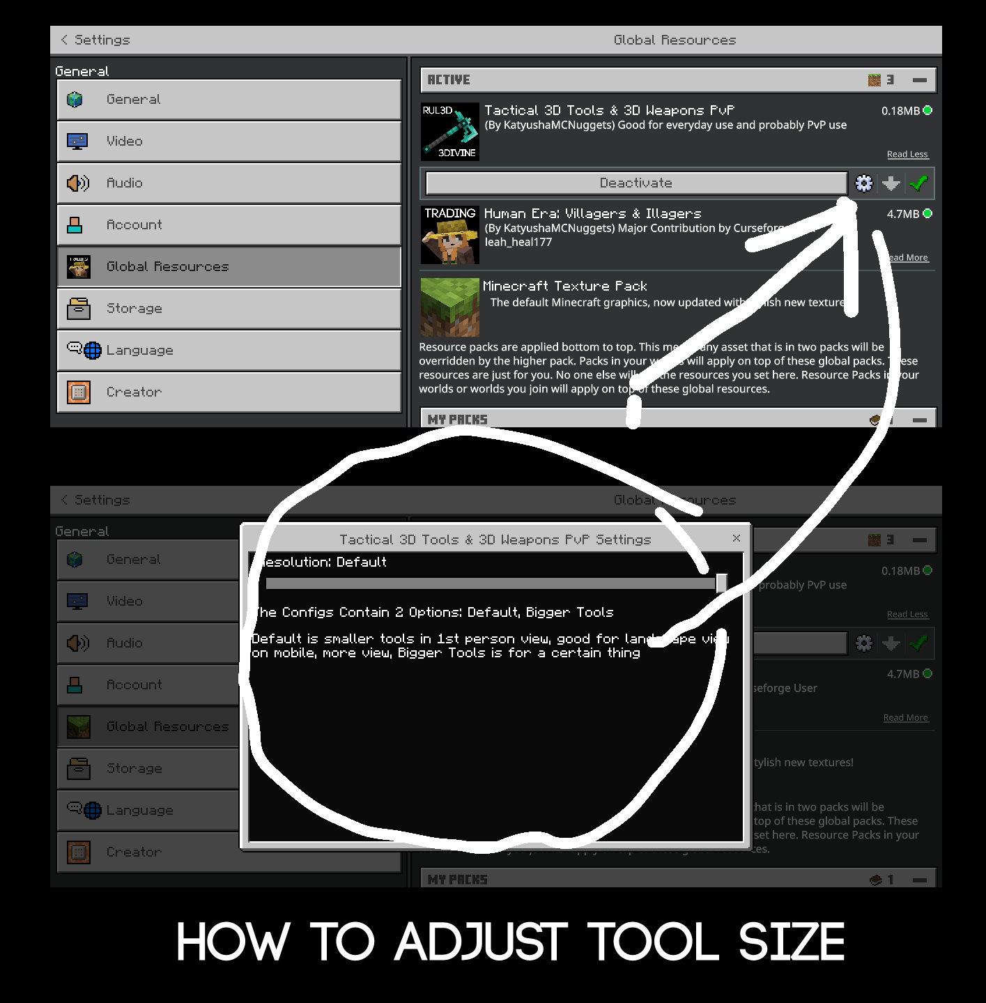 [ Bedrock ] Tactical 3D Tools X Actions & Stuff — screenshot 8