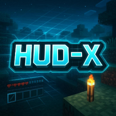 HUD-X — Minecraft Bedrock Texture Pack Download | MCModsHub